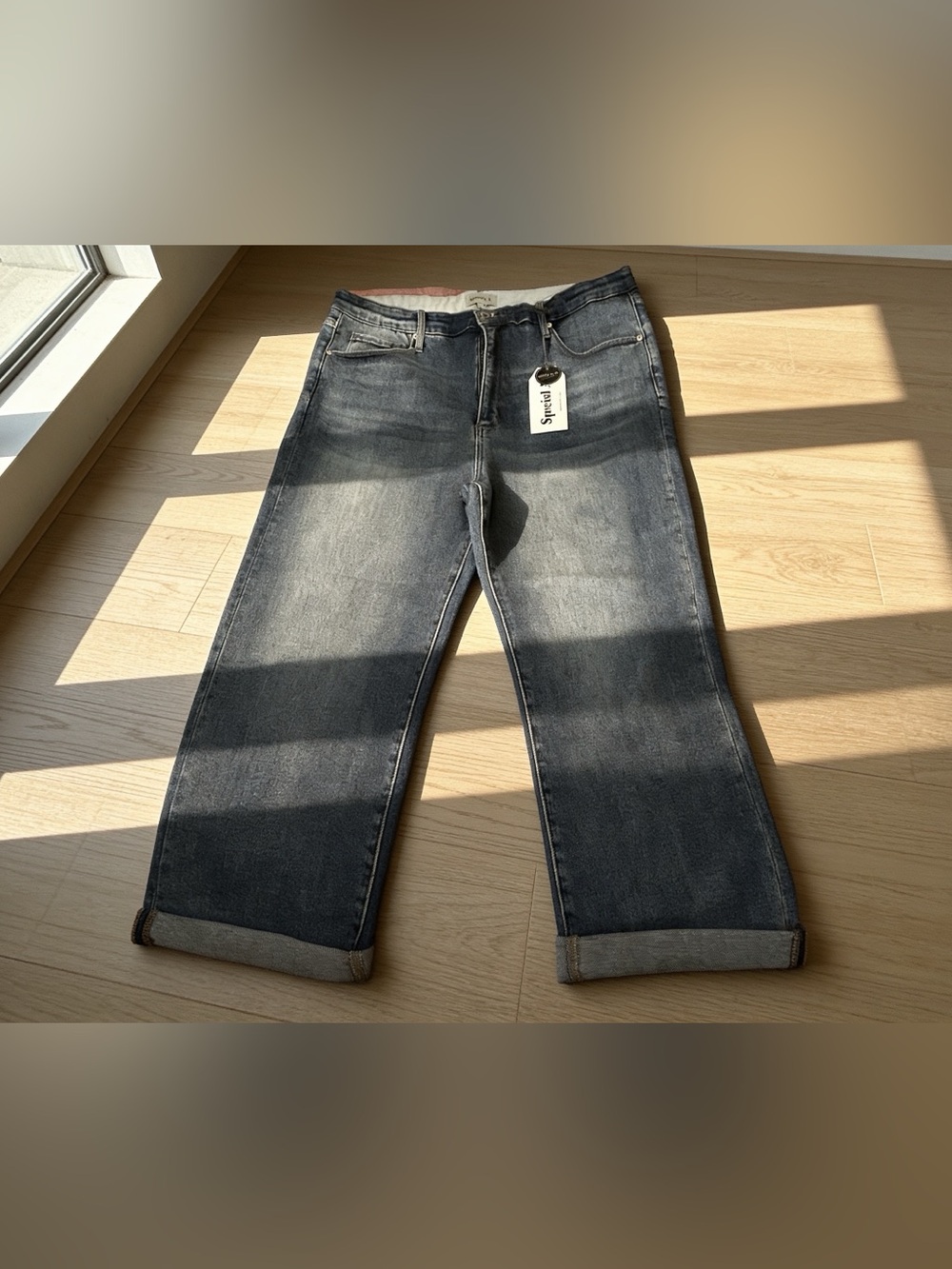 NWT! SPECIAL A, + SIZE JEAN, SIZE 3 XL W/STOMACH CONTROL,MID RISE,SLIM BOYFRIEND